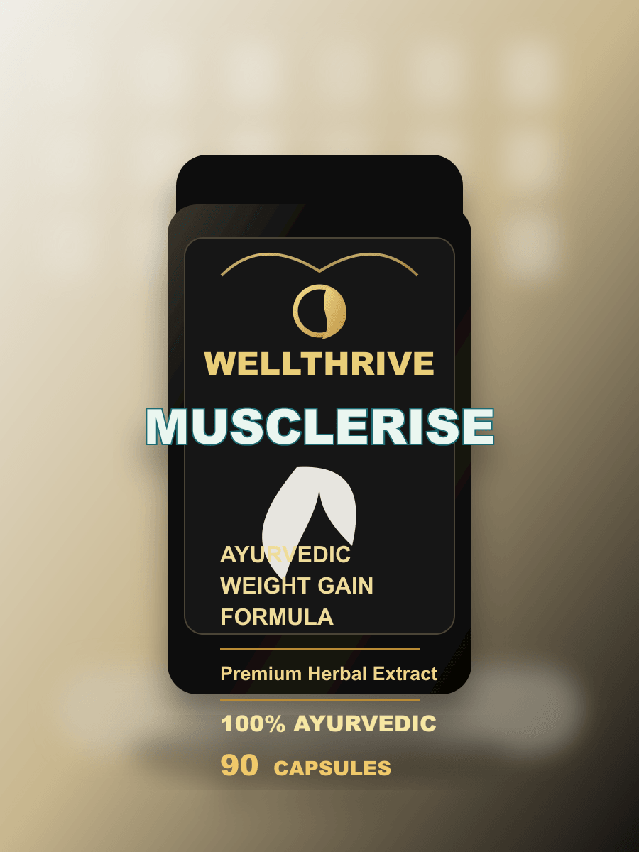Front label of Wellthrive Musclerise